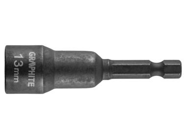 Zdjęcie: Nasadka udarowa magnetyczna 13 x 65 mm GRAPHITE