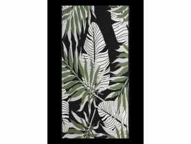 Dywan borneo 120x170 cm liście na ciemnym tle INDAVO