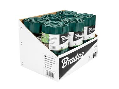 Zdjęcie: Obrzeże faliste trawnikowe 9 m x 20 cm, zielone BRADAS