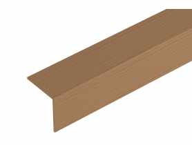 Kątownik wykończeniowy 30x30 mm - 2,75 m dąb CEZAR