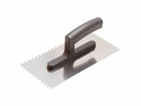 Kielnia zębata ze stali nierdzewnej 280 x 130 mm, ząb 6 x 6 mm CIRET