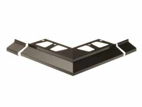 Profil do glazury okap balkonowy 32,2x101,8 mm zestaw NZ LL2 CEZAR
