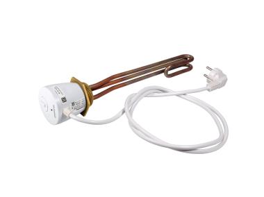 Zdjęcie: Grzałka elektryczna z termostatem GRW-1.4kW/230V, 6/4, typ 50 KOSPEL