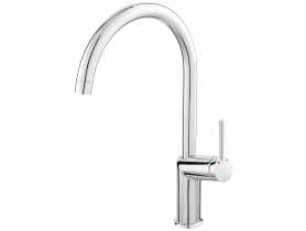 Bateria zlewozmywakowa stojąca Cumulus, chrom FERRO