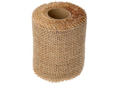 Zdjęcie: Taśma jutowa 10 cm/5 m 710014 BROWIN