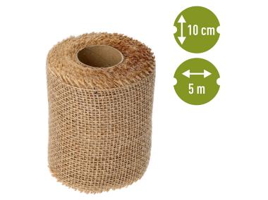 Zdjęcie: Taśma jutowa 10 cm/5 m 710014 BROWIN