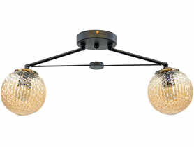 Lampa sufitowa Rosa 2100/2 black ELEM