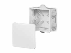 Puszka hermetyczna Fast-Box N/T 6-wylotowa 70x70x40 biała ELEKTRO-PLAST