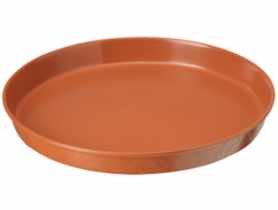 Podstawka doniczkowa drewnopodobna 42 cm terracota GARDEN LIFE