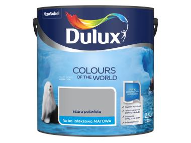 Zdjęcie: Farba do wnętrz Kolory Świata 2,5 L szara poświata DULUX
