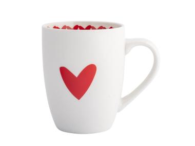 Zdjęcie: Kubek baryłka 340 ml dekoracja heart 2 ALTOM DESIGN