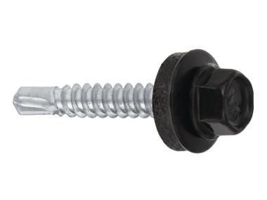 Zdjęcie: Wkręt samowiercący 4,8x25 mm-9005 z PEPDM WKRĘT-MET