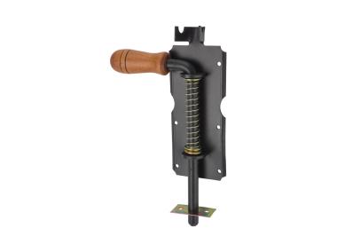 Zdjęcie: Zasuwa sprężynowa czarna 210 mm METRO