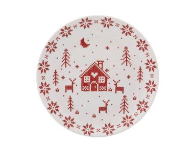 Zdjęcie: Talerz deserowy Grenlandia 20 cm bordowy ALTOM DESIGN