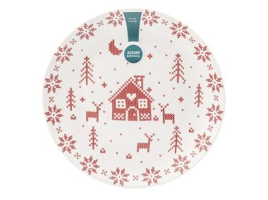 Zdjęcie: Talerz deserowy Grenlandia 20 cm bordowy ALTOM DESIGN