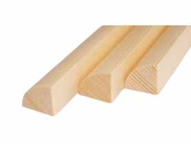Listwa ćwierćwałek wypukły 10x10x1000 mm KAŹMIERCZAK