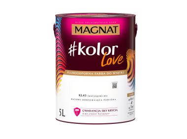 Zdjęcie: Magnat Kolor Love KL43 śmietankowa biel mat 5L