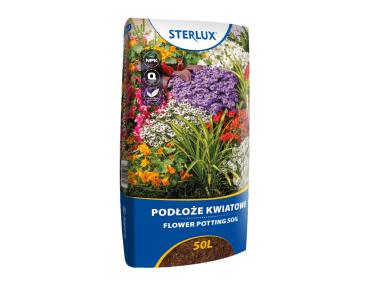 Zdjęcie: Podłoże kwiatowe 50 L Sterlux AGARIS