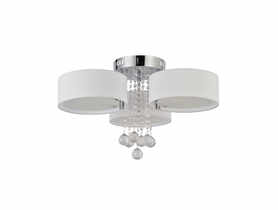 Lampa wisząca Gambala 3-punktowa biała LIGHT PRESTIGE