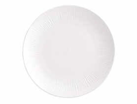 Talerz płytki Alessia 25 cm porcelana kremowa ALTOMDESIGN