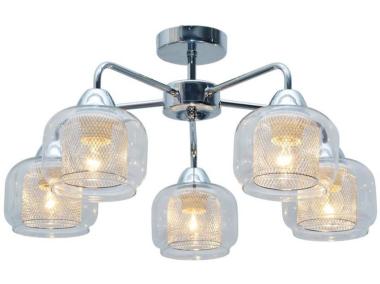 Zdjęcie: Lampa sufitowa Ray 5xE14 srebrny CANDELLUX