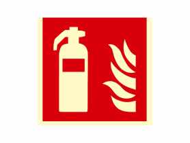 Oznaczenie "Gaśnica" 15x15 cm METRO