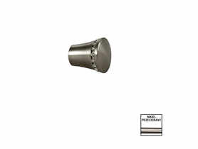 Końcówka karnisza Valentina fi 19 mm 2 szt tiara nikiel KARWEL