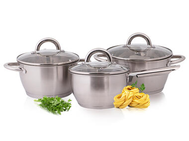 Zdjęcie: Komplet garnków Cone 6 elementów SMART KITCHEN COOKING