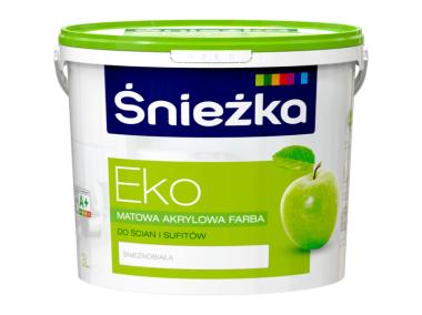 Zdjęcie: Farba EKO biały 3L ŚNIEŻKA