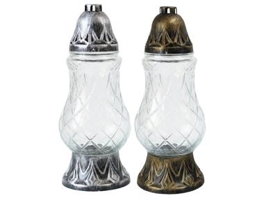Zdjęcie: Znicz Dublin wkład parafinowy 38 cm SANTA MAROZZA
