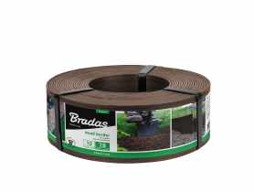 Obrzeże Wood Border 78 mm x 2,8 mm x 10 m, brązowy BRADAS
