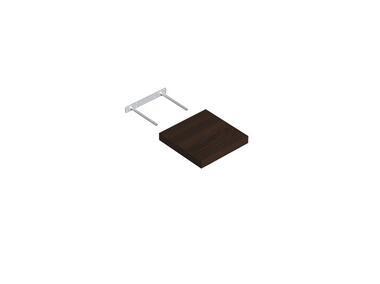 Zdjęcie: Półka samowisząca wenge 23,5x23,5 cm VELANO