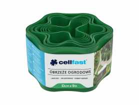 Obrzeże ogrodowe 15 cm x 9 m zielone CELLFAST