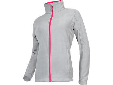 Zdjęcie: Bluza polarowa szaro-różowy, damska, 3XL, CE, LAHTI PRO