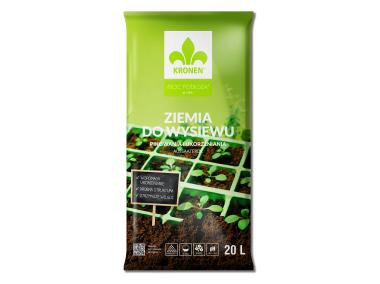 Zdjęcie: Ziemia do wysiewu i pikowania 20 L KRONEN