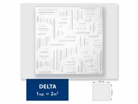 Kaseton Exclusiv Delta natur (2 m2) biały DMS