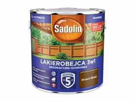 Lakierobejca dekoracyjno-ochronna 3w1 - 2,5 L orzech włoski SADOLIN