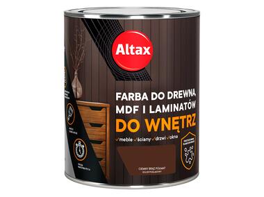 Zdjęcie: Farba do drewna,MDF i laminatów do wnętrz 0,75 L ciemny brąz ALTAX