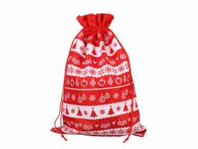 Worek prezentowy Sweterek czerwony 60x40 cm TIN TOURS
