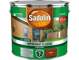 Impregnat ochronno-dekoracyjny hybrydowy Classic 9 L mahoń SADOLIN