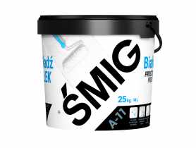 Gładź Prosto pod Wałek biała A-11 25 kg ŚMIG