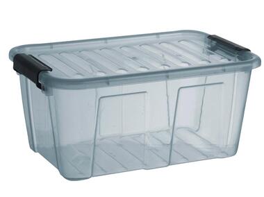 Zdjęcie: Pojemnik Home Box 8 L szary PLAST TEAM