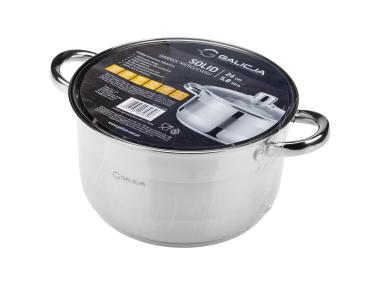 Zdjęcie: Garnek nierdzewny Solid 24 cm 5,8 L GALICJA