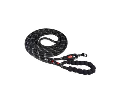 Zdjęcie: Smycz sznurowa dla psa 6 m x 13 mm czarna ZOLUX