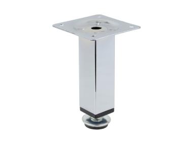 Zdjęcie: Noga meblowa D100 25x25 chrom STAHL