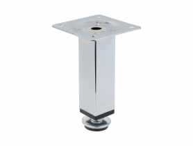 Noga meblowa D100 25x25 chrom STAHL
