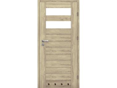 Zdjęcie: Drzwi wewnętrzne 60 cm prawe 2/6 dąb sonoma Zitron 50 VOSTER