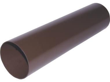 Zdjęcie: Rura spustowa fi 100 mm - 3 mb brązowa PROFIL