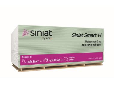 Zdjęcie: Płyta Siniat Smart H 1200x12,5x2600 SINIAT