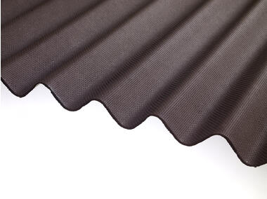 Zdjęcie: Płyta bitumiczna Scawave 93/36 brązowa 837x2000 mm SCALA